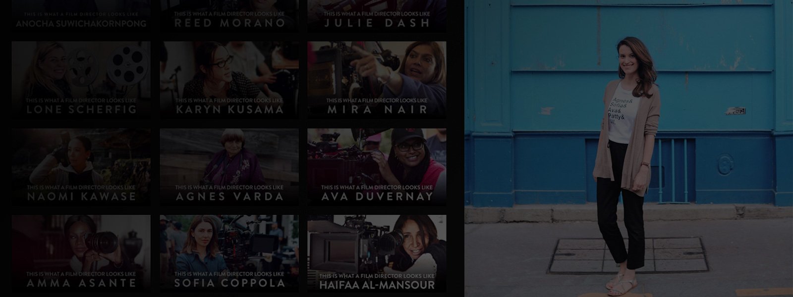 Harnessing the power of the internet to give more visibility to women directors