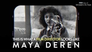 Maya Deren - film director - 100 Days of Women in Film